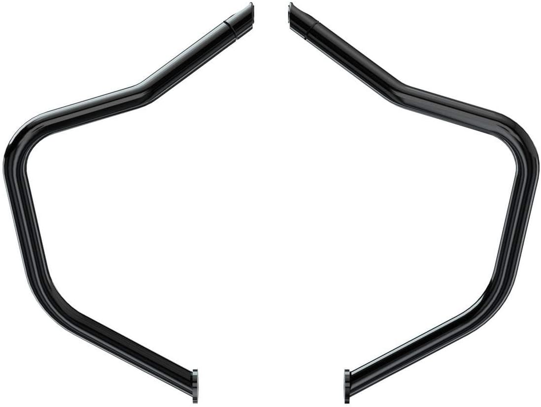 2020-2023 Genuine Indian Challenger Front Highway Bars - Thunder Black 2884177-266