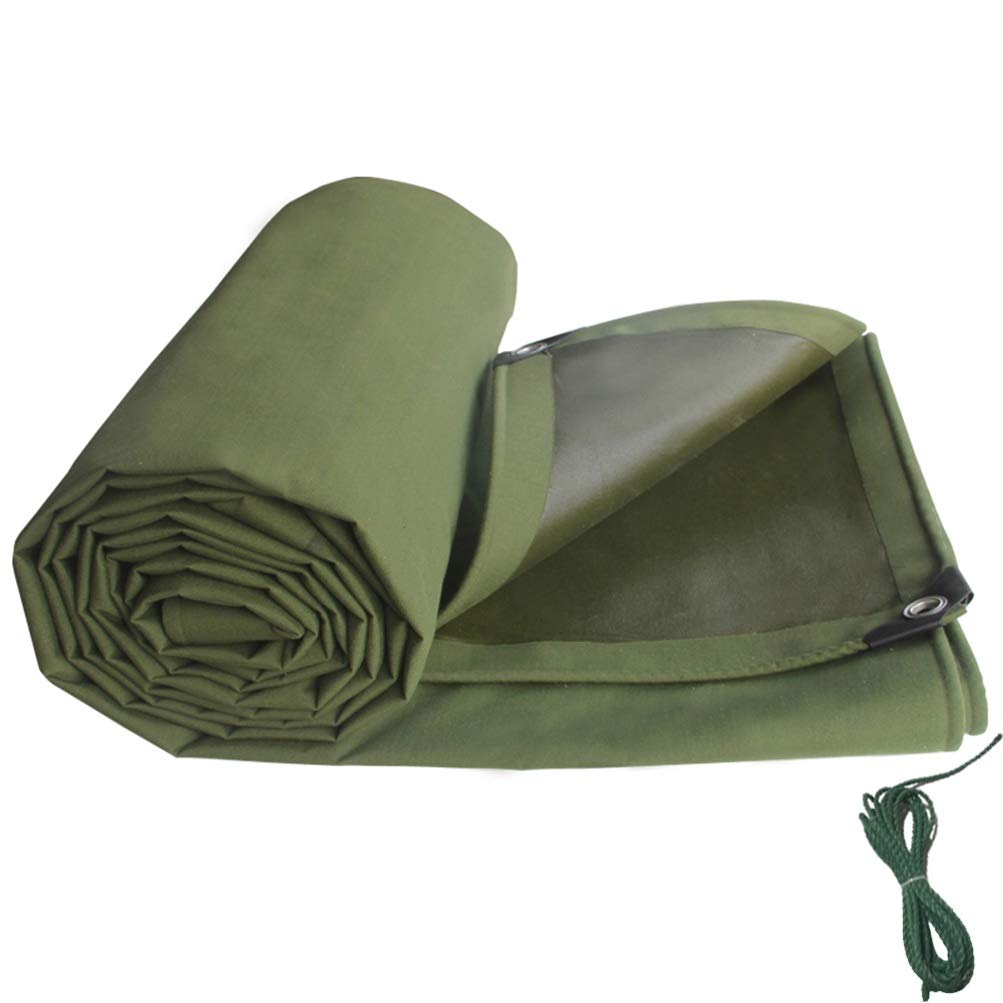 Lonas impermeables de camping toldo azul fuerte cubiertas suelo 4x6