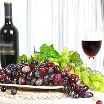 【美品】大理石 ブドウ装飾 テーブル ぶどう装飾 インテリア Amazon.co.jp: DECHOUS ぶどう ミニブドウ 置物 水晶のブドウの