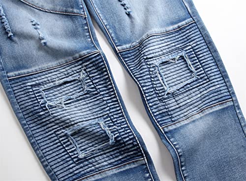 Jeans casual slim straight para hombre miniatura 5