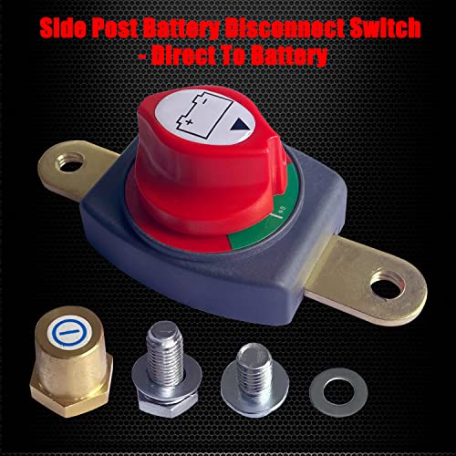 Ampper Side Post Battery Disconnect Switch, 1248 V