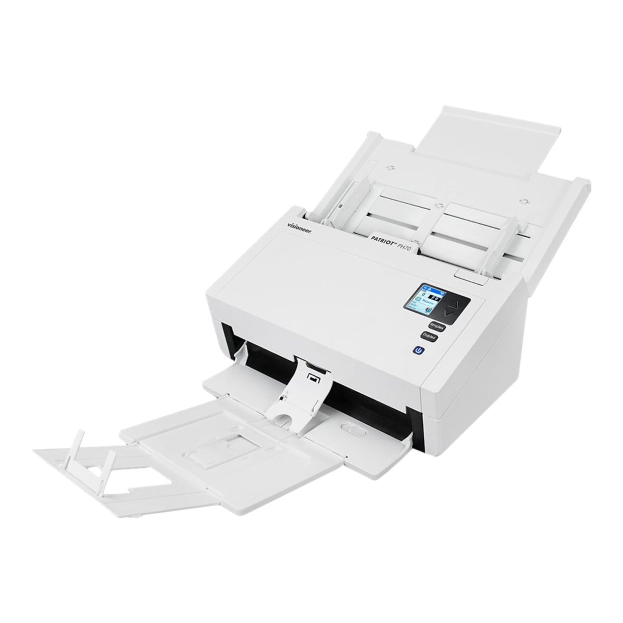 Visioneer Patriot PH70 Scanner, USB Duplex Office Document Scanner for PC, 70 PPM, Automatic Document Feeder (ADF) White