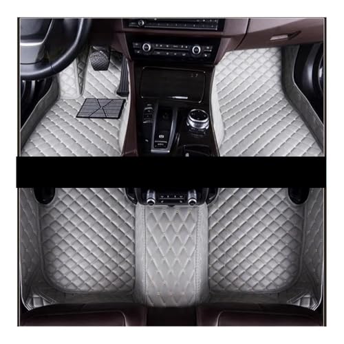Tapis de sol de voiture Polo 2001-2003 gris pour trajets quotidiens