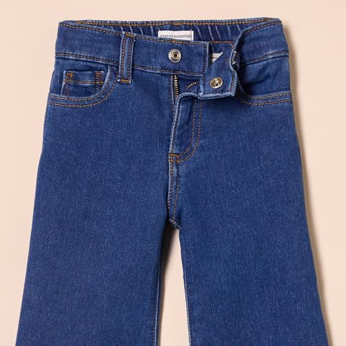 Amazon Essentials Girls and Toddlers' Wide Leg Jeans4