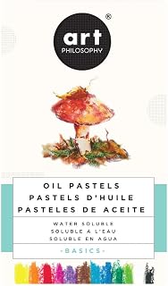 Prima Marketing Prima Art Philosophy Water Soluble Oil Pastels 12/Pkg-Basics