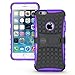 iPhone 6 Plus Case, iPhone 6/6S Plus Armor cases (6+) Tough Rugged Shockproof Armorbox Dual Layer Hybrid Hard/Soft Slim Protective Case (5.5 inch) by Cable and Case - Purple Armor Case