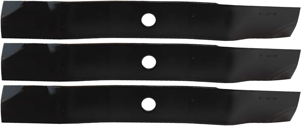 Oregon 3 Pack 91-138 Mower Blade for John Deere M136195 M135334 54" 7 Iron
