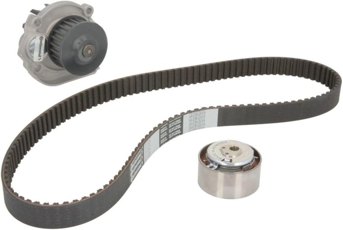 CONTITECH Timing Belt + Pulley Water Pump KIT compatible with FIAT Panda Van Box 1.1L L4 L6