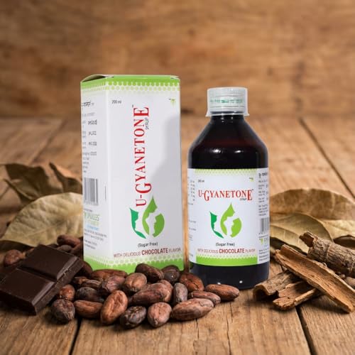 Image of UNIJULES LIFE SCIENCES Gyanetone Syrup, Chocolate Flavor, PCOS Management, 200ml