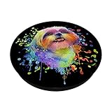Zoom IMG-1 colorful splash art shih tzu