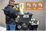 Buyers Products ATVS100 ATV uniwersalny rozrzutnik 45 kg, pojemność z osłoną przeciwdeszczową, czarny