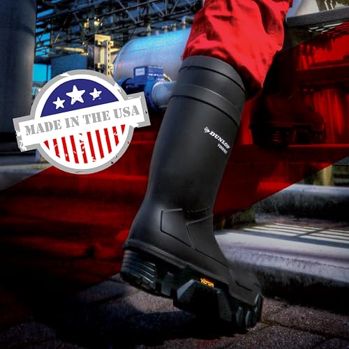 Image of DUNLOP Explorer full safety work boots with Vibram sole