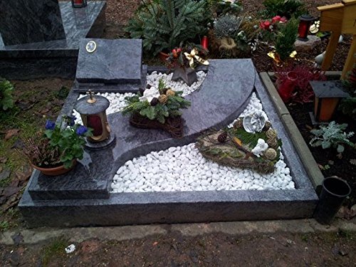 Preisvergleich Produktbild Grabanlage Urnengrab Grabstein Granit Urnenstein 100cm x 100cm