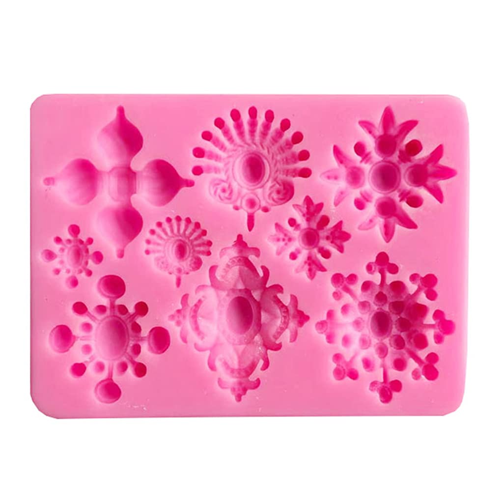 Buxuaaaa A Buxuaaa Cupcake Fondant Fondant Silicone For Sugar Craft Cupcake Jewelries Silicone Candy Molds Round Small Round Small Shapes Candy Molds Size Shapes Large