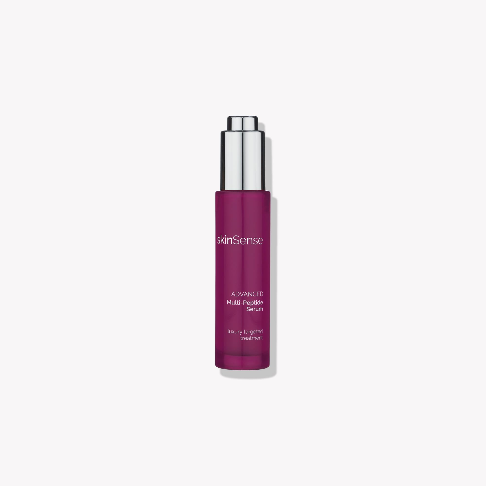 SkinSense Advanced Multi-Peptide Serum 30ml, 8 Peptide Luxury Treatment, Firming Concentrate, Hydrating Essence, Anti-Ageing Elixir for Fine Lines and Wrinkles