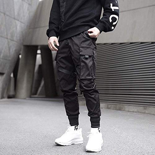 Angel ZYJ Pantaloni da Uomo Casual Street con