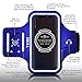 TRIBE Water Resistant Cell Phone Armband Case Running Holder for iPhone Pro Max Plus Mini SE (13/12/11/X/XS/XR/8/7/6/5) Galaxy S Ultra Plus Edge Note (21/20/10/9/8/7/6/5) Adjustable Strap & Key Pocket