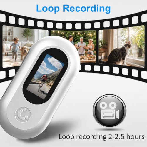 Image of Updated Cat Collar Camera,Pet Sport Camera with Video Records,Wireless Mini Body Small Cam HD 1080P Security Cameras Outdoor /Indoor Puppy Supplies /Stuff Birthday Gift No WiFi Needed