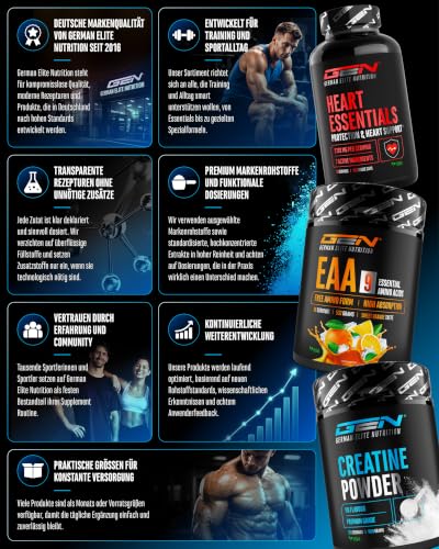 Foto von GEN GERMAN ELITE NUTRITION Creatine Ultra Caps® - 420 Kapseln