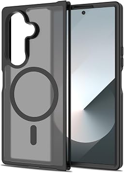 Kilifplus Samsung Galaxy Z Fold 7 ile Uyumlu K l f M-safe  arj  zellikli Kamera Korumal  Silion Lunex Kapak - F me