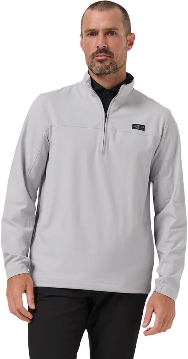 TravisMathew Men Wanderlust Quarter Zip - Image 7