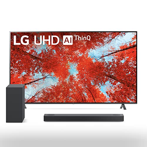 Lg 70-Inch Class Uq9000 Series 4K Smart Tv With Alexa Built-In 70Uq9000Pud S75Q 3.1.2Ch Sound Bar W/Dolby Atmos Dts:x, Hi-Res Audio, Meridian, Hdmi Earc, 4K Pass Thru W/Dolby Vision #TOP5