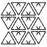 パッケージ：12つのマジックボールスタンドが含まれています。ビリヤード場や個人の場所に適しています。使用と交換に十分な量があります。 材質が良い：フィルム材料で作られ、ボールローラーの運動ルートに影響を与えず、シームレスにボールを置くことができる。耐久性があり、再利用可能です。 使いやすい：テーブルの上に横になって、ボールを膜の穴に入れて、各ボール間の緊密な接続を確保します。 実用的な機能：マジックボールラックはボールの放置時間を節約し、テーブルクロスへの損傷を減少し、完璧なボールの放置を確保し...