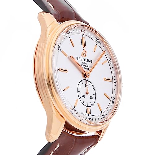 Breitling Premier Solid Rose Gold Automatic Watch R37340351G1P13