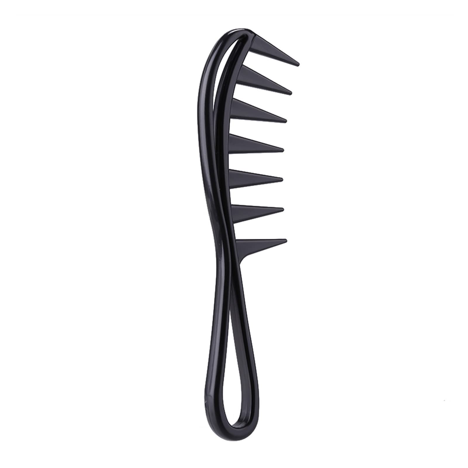 ADERFETBI Hair Comb Wideadie Shark Plastic Comb Hair Salon Massage Hairstyle Tool Men's and Women's Care(B)