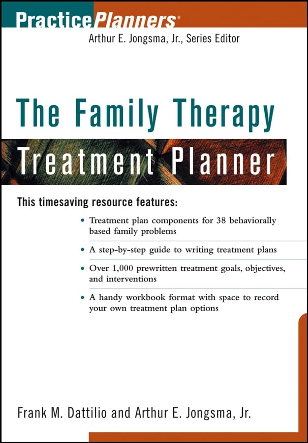 Buy The Family Therapy Treatment Planner (PracticePlanners®) — BookShops.in