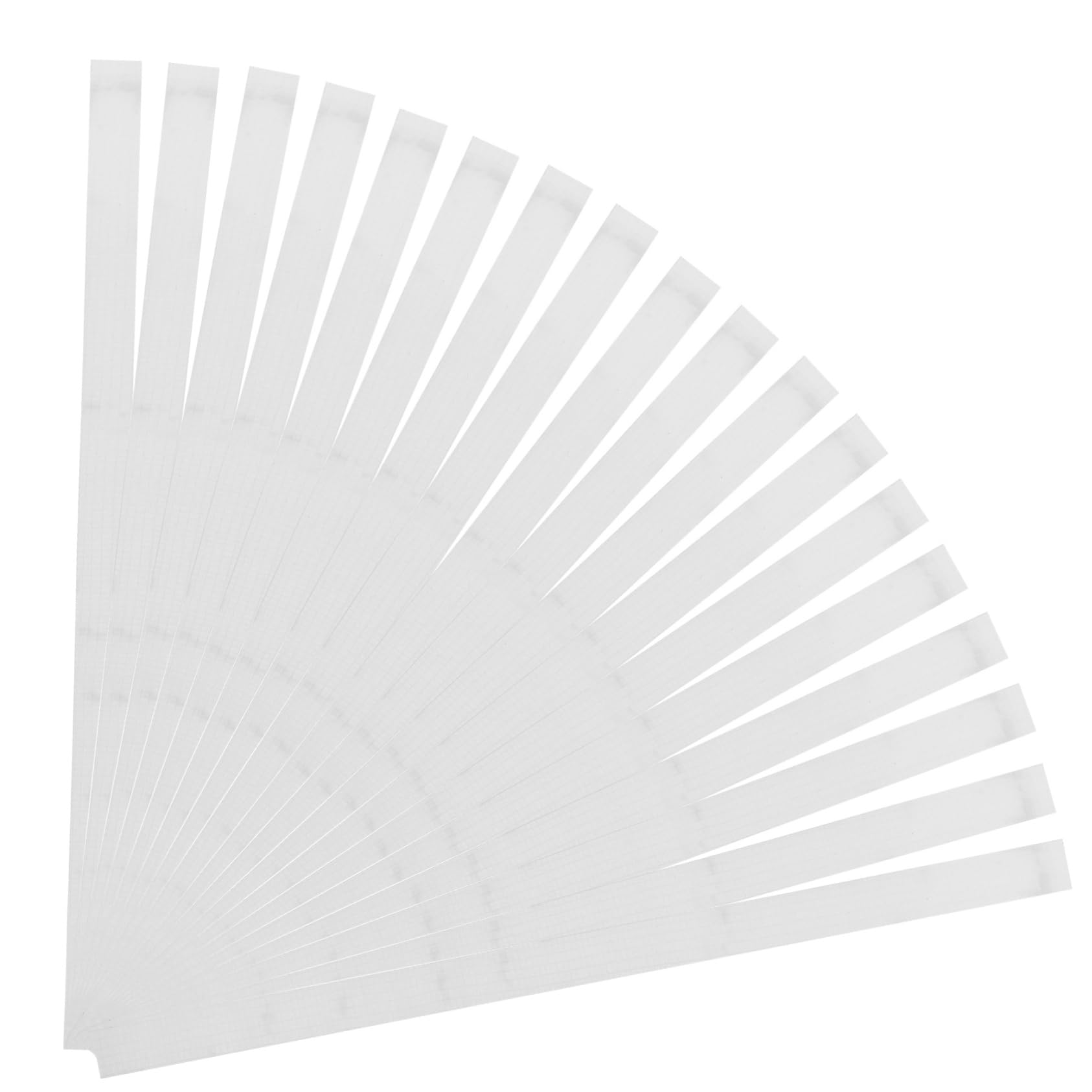 Gatuida 5 Series Cinta Adhesiva Con Malla Para Encuadernación Tiras Prácticas Para Reparación De Libros Documentos Y Álbumes Adhesivo Resistente Para Oficina Y Manualidades 30 Piezas X 5