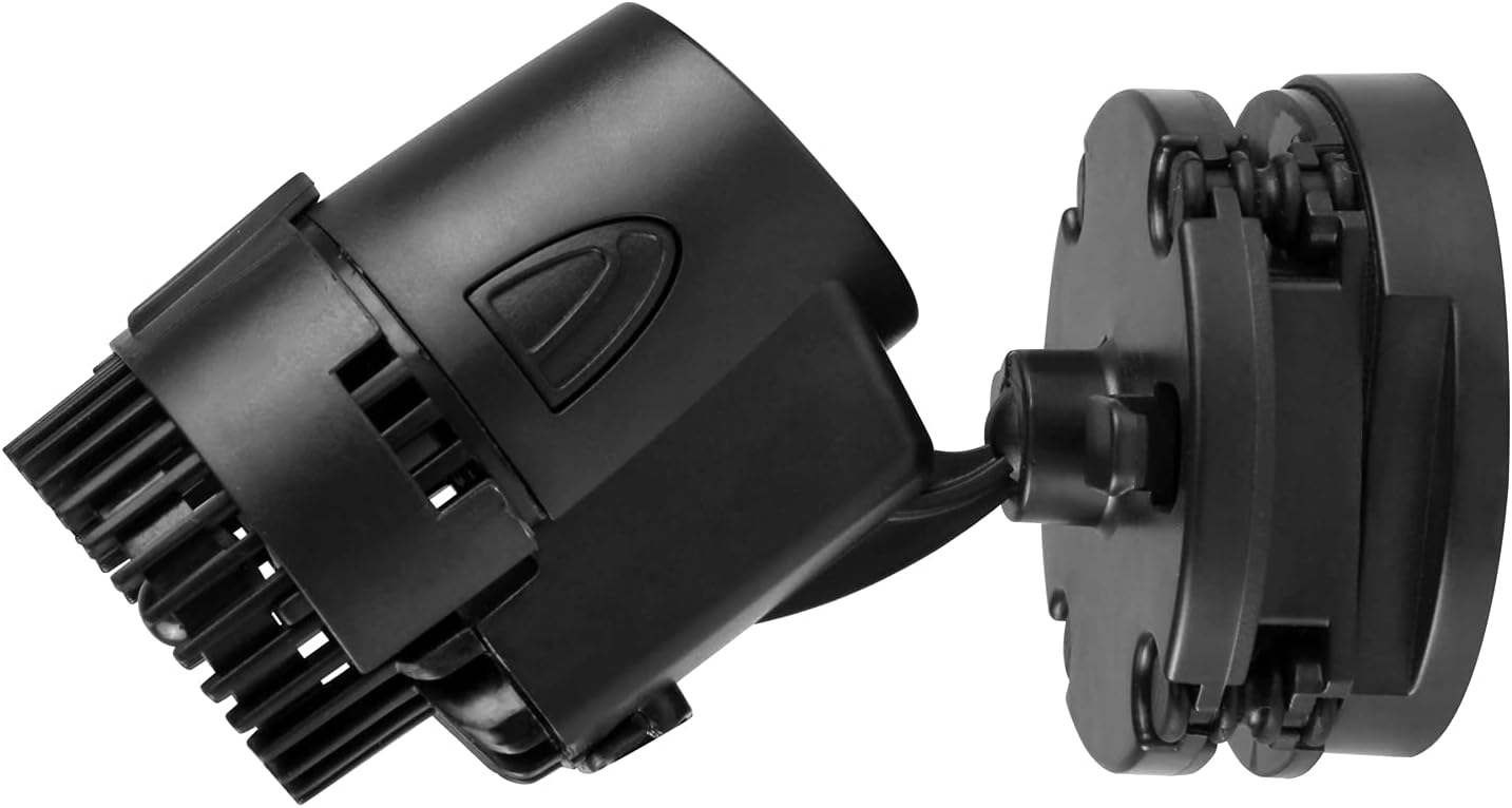 Wave Maker for Aquarium, Fish Tank Powerhead with Magnet Suction Base, 1000-3000 LPH Adjustable for Marine and Freshwater Aquariums