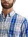 Wrangler Authentics Men’s Short Sleeve Plaid Woven Shirt, Bright White, XL