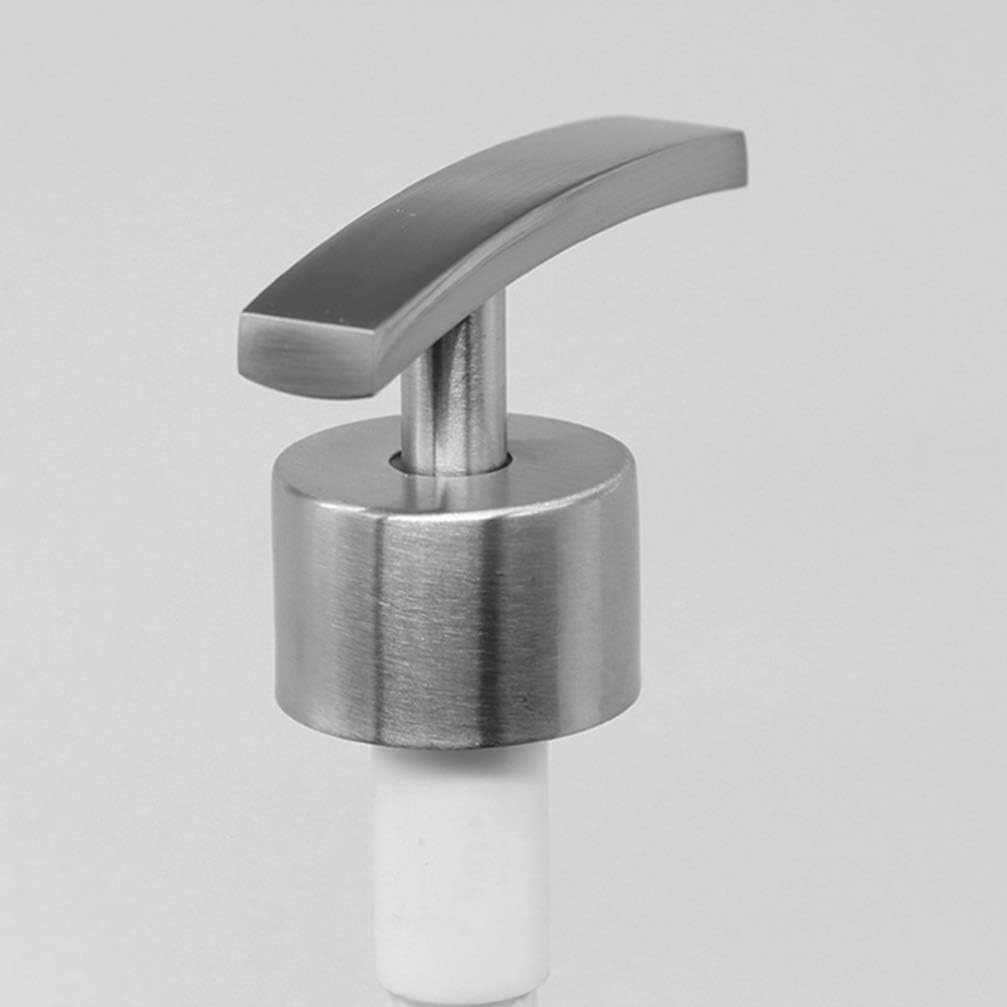 Hemoton Soap Dispenser Pump Replacement Lotion Dispenser Pump for Shampoo Conditioner and Hand Soap Bottles Travel Size Head with Trim-to-Fit Tube 2 Pack