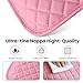 DSCARCovers Upgraded Car Center Console Cover Pink,Microfiber Leather Car Armrest Cover Cushion with 2 Storage Bags,Universal Car Armrest Storage Box Car Interior Accessories for Most Vehicles (Pink)