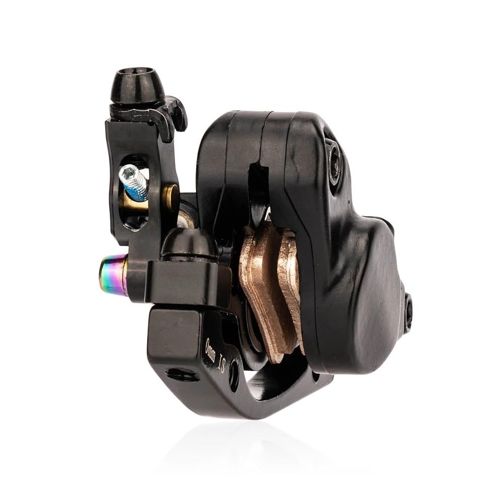 Freno de Tambor de Banda Trasera Línea de Bicicleta de Carretera MTB, Freno Disco hidráulico de tracción, Pinzas de Freno de Disco de Aceite para Bicicleta de montaña, Rotor 160 180