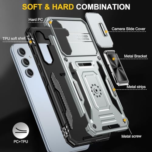 Coque Samsung Galaxy S23 FE König Design fine gris anti-rayures - 7
