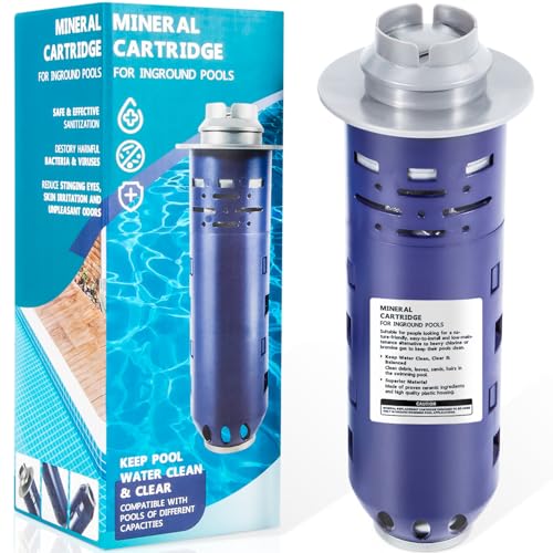 Replacement for Nature2 Duoclear 25 35 Mineral Cartridge W28000 W28001 for All Zodiac Duoclear & Nature2 Fusion Fusion Soft Vision Pro System Aboveground Ingroud Swimming Pool Up to 35 000 Gallons
