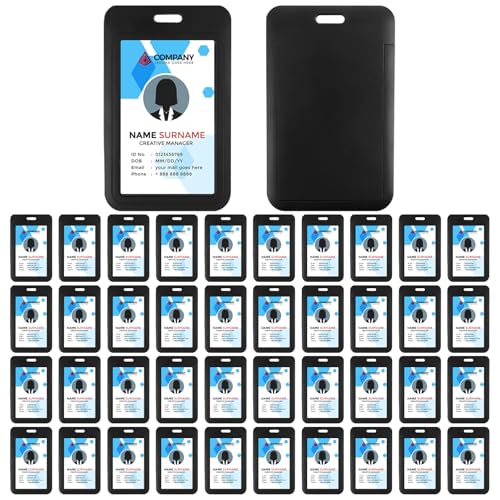 Porte-badge coulissant vertical transparent pour simplifier les accès à l'école et au bureau