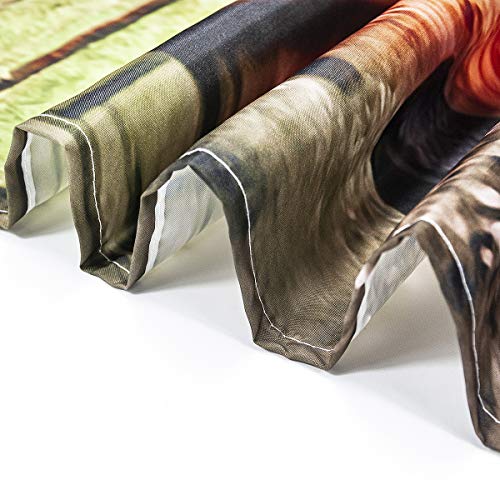 Ecotob Antique Car Farm Truck Shower Curtain For Bathroom, Vintage American Classic Old Truck Car On Farm Field Rustic Farmhouse Fabric Bathroom Decor Set With Shower Curtain Hooks, 60X72 Inches #TOP3