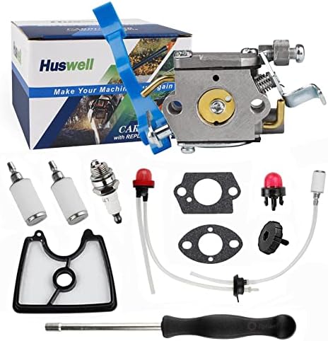 Kit Carburatore 8 In 1 Per Soffiatore Husqvarna 125B, 125BX, 125BVX