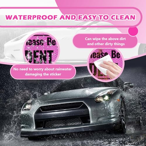 Image of 2PCS Student Driver Magnet for Car,Bright and High Reflective Student Driver Sticker Magnet for Car,Universal New Driver Sticker Reminds Others to Please Be Patient 9.49 inchx3 inch