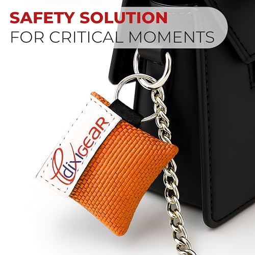 Image of Ever Ready First Aid CPR Mask for Pocket or Key Chain, CPR Emergency Face Shield with One-Way Valve Breathing Barrier for First Aid or AED Training, 5 Count - Orange