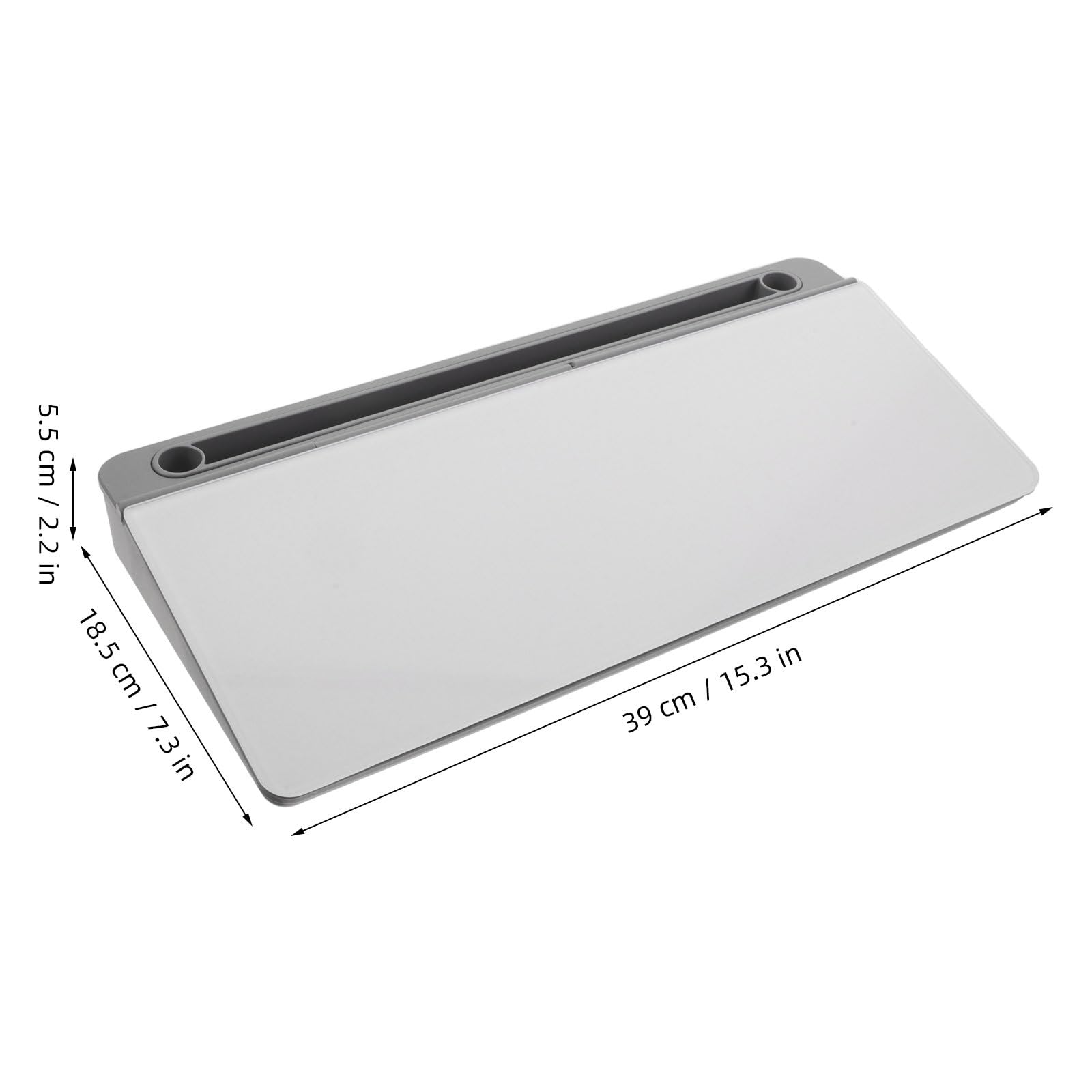 Gatuida Glas-Whiteboard, wiederverwendbare Memotafel für den Arbeitsplatz