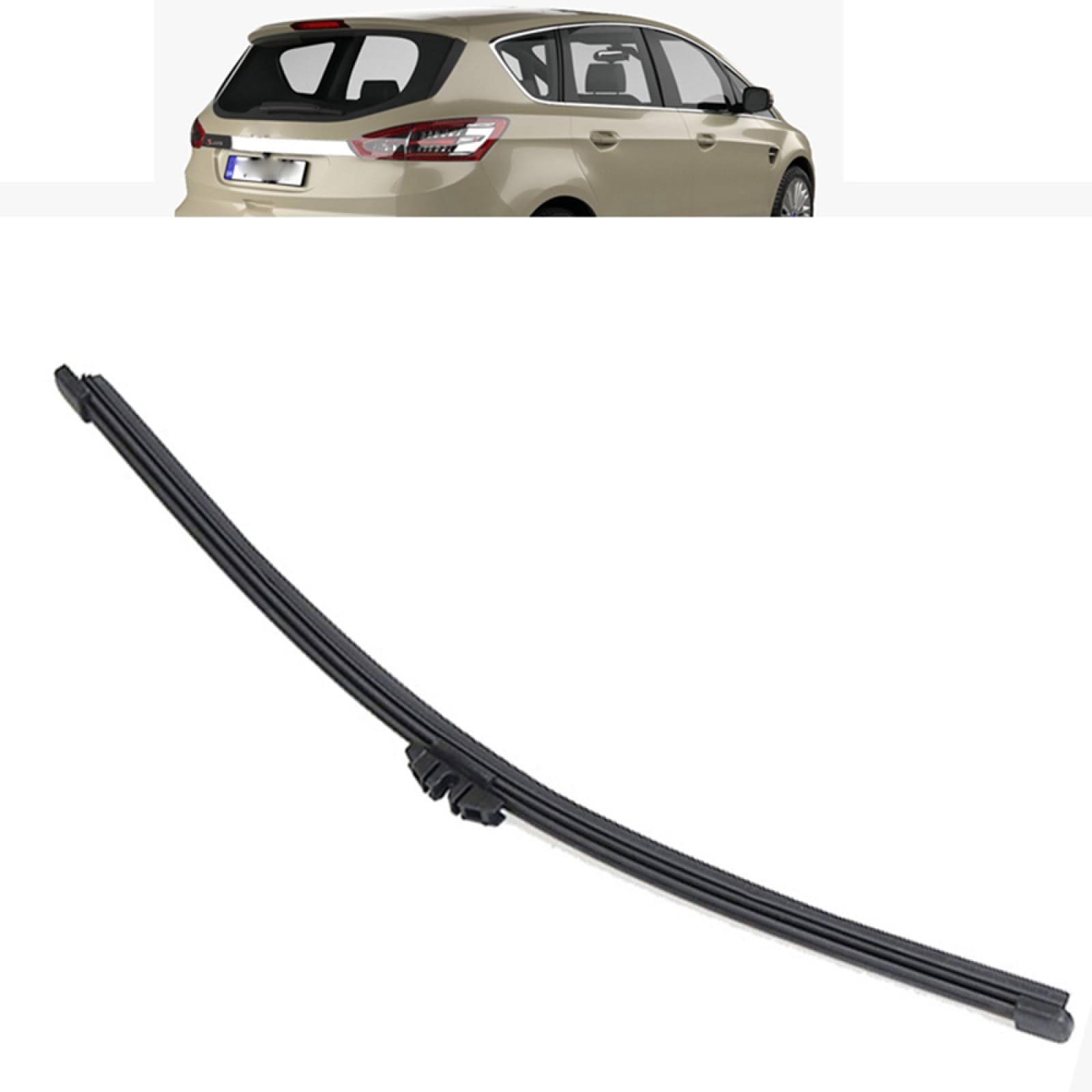 Escobilla limpiaparabrisas para Ford S-Max MK2 2015-2020, escobilla limpiaparabrisas trasera de 13"