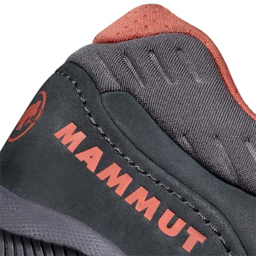 Mammut Nova IV Low GTX Women | Wanderschuhe für Damen, Wasserdichte Trekkingschuhe, Outdoor Schuhe, Bergschuhe für Hiking & Trekking, Gore-Tex Freizeitschuhe | Black-Apricot Brandy, 6