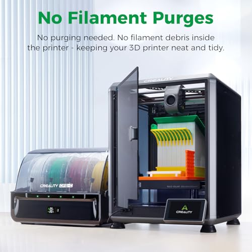Image of Official CREALITY CFS-C, Multi-Color Smart Filament System for K1 Series 2025 /K1 Max 2025 /K1C 2025 /K1 Max /K1C /K1 /K1 SE, 3D Printing, RFID Auto-Loading,External Cutter,Filament Runout &Tangle Detection