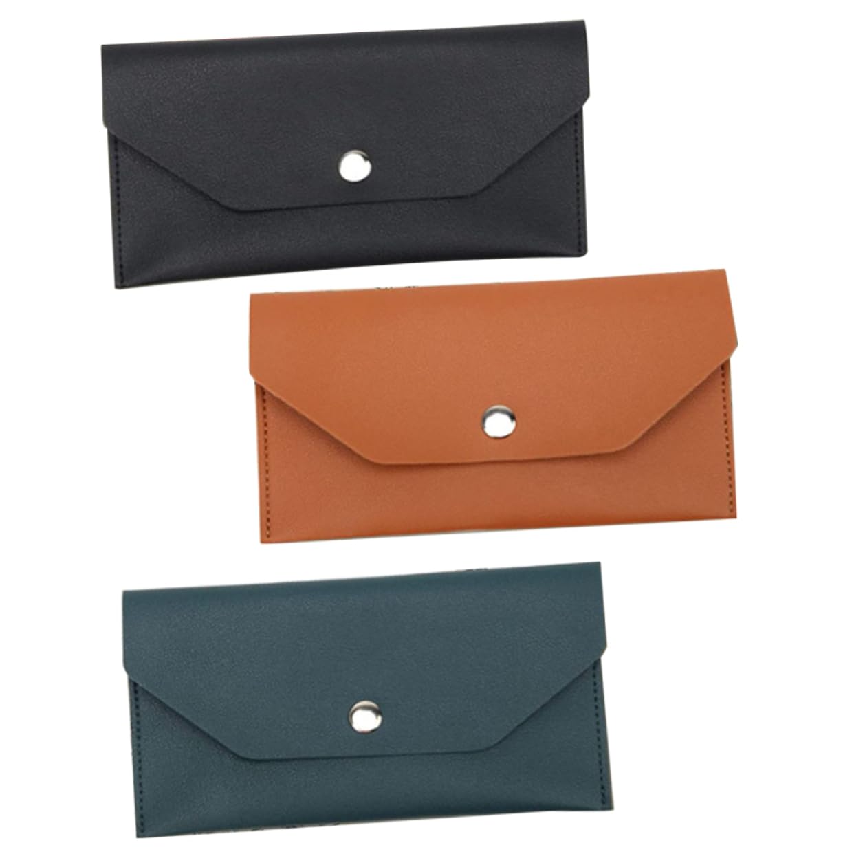 3 Set Porta Carte Portafoglio in Pu Poster Borsa Di Stoccaggio Delle Carte Porta Biglietti Da Visita Da Uomo Gioco Carta Organizzatore Di Carte Di Credito Metallo 3 Pezzi*3