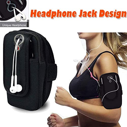 Braçadeira de corrida universal, suporte de celular para braço, braçadeira esportiva para corrida, e