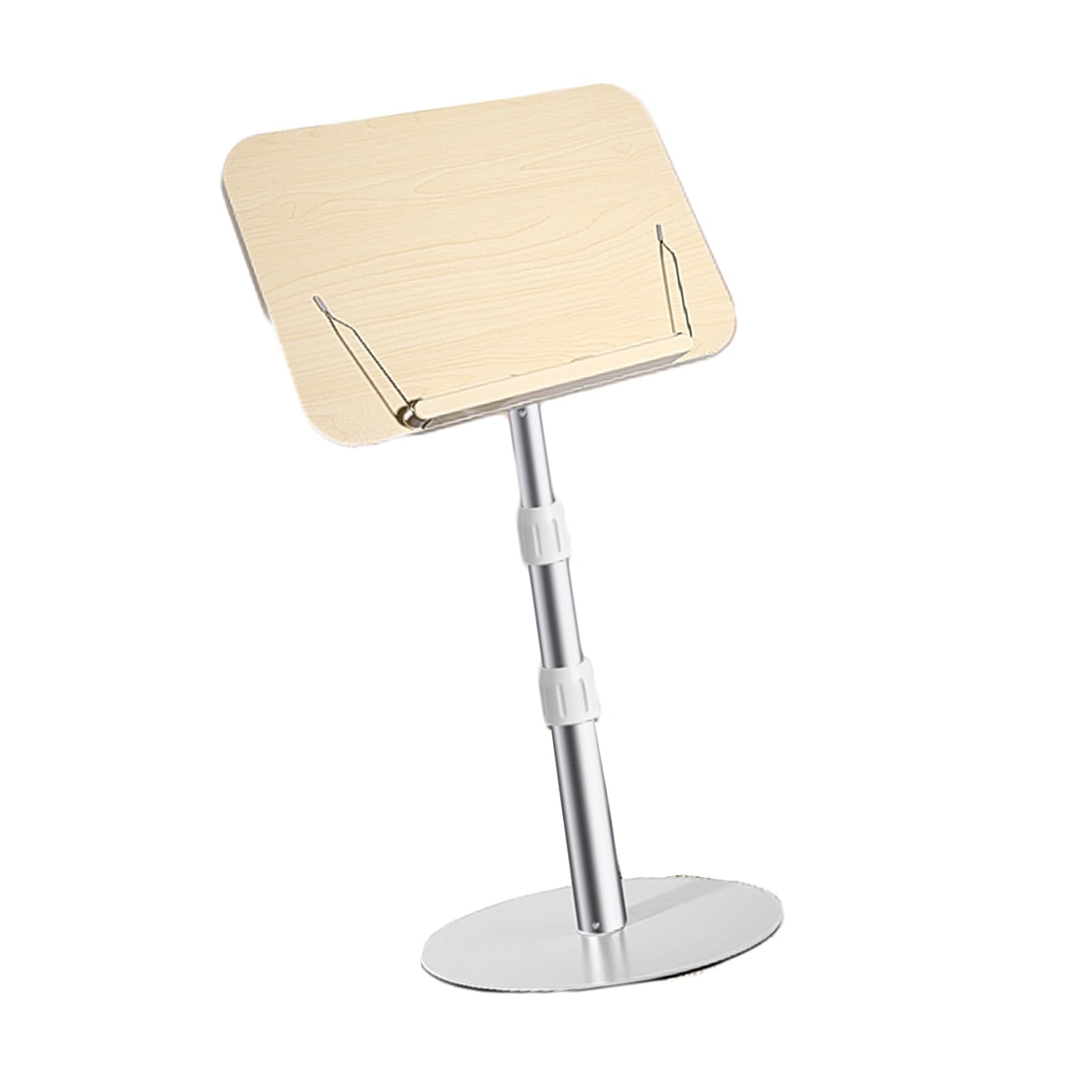 Soporte de madera para libros ajustable hasta 110 cm con gran estabilidad de carga